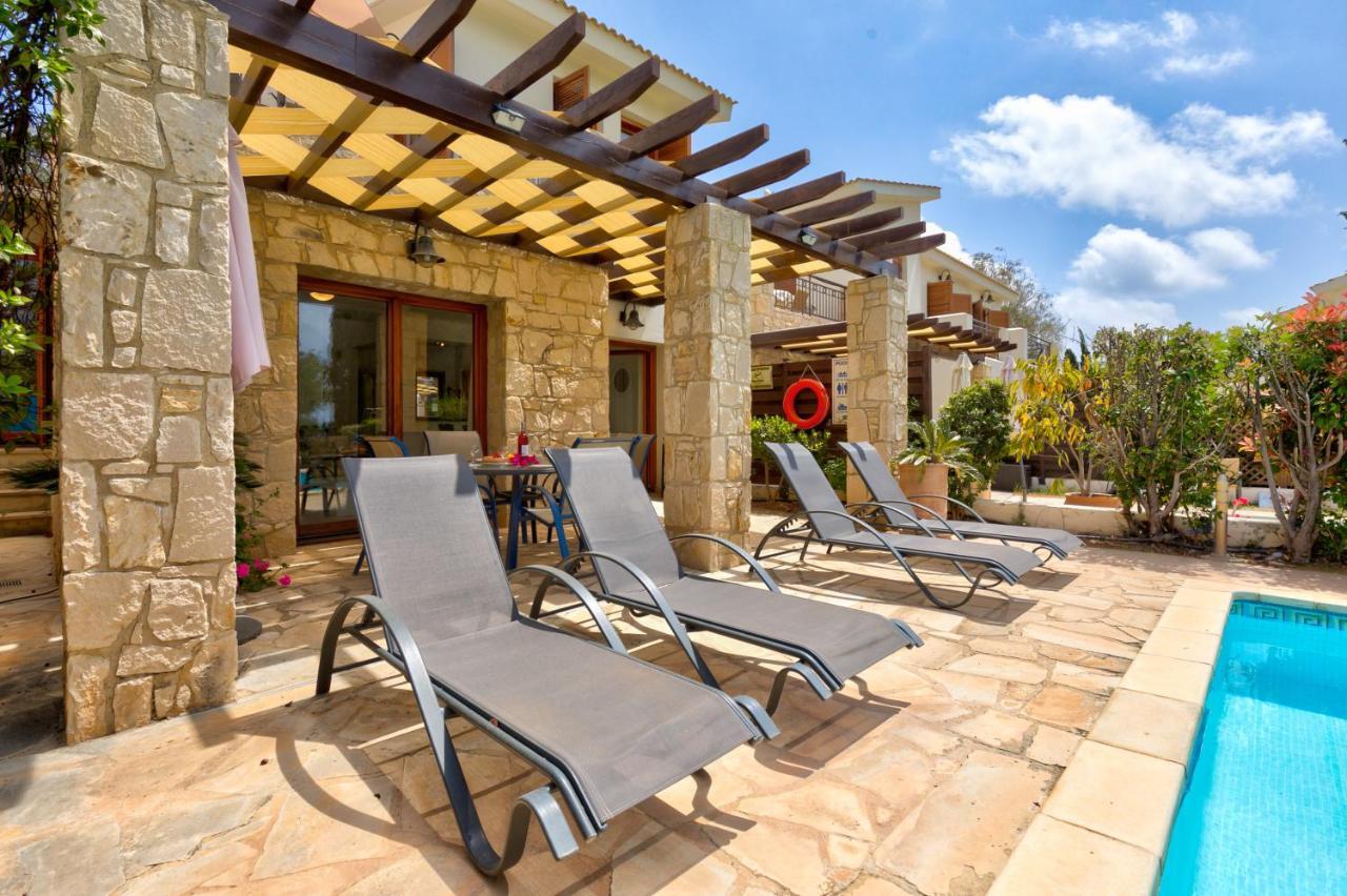 2 Bedroom Villa Destu With Private Pool And Golf Views, Aphrodite Hills Resort 코우클리아 외부 사진